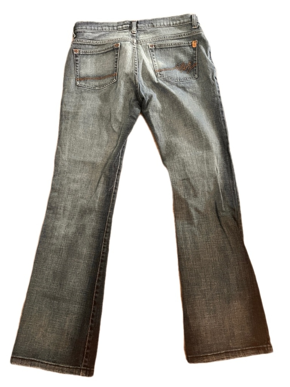 South Pole Women's Flare Jeans - Washed Dark Blue - Picture 2 of 4